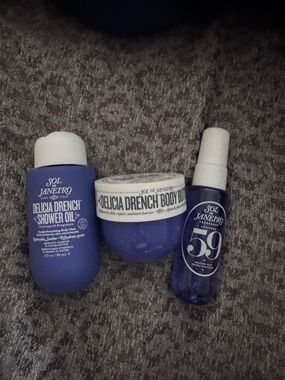 Sol de Janeiro Delicia Drench Shower Oil, Body Butter & Mist - Deep Purple